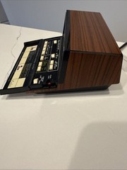 Leviton 6221 Clock Programmer Central Control System Powers On Walnut Grained