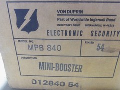 Von Duprin MPB 840 Mini-Booster Access Control Power Supply AK