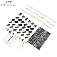 Digital Circuit Clock DIY Electronic Kit Electronic Clock Teaching Kit With Case