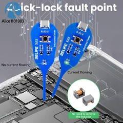 5pcs Type-C XA5 Inductance tester Motherboard Coil Inductor Detector Tester