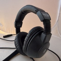 Clear-Com CC-260 Intercom Double Ear Standard Headset Headphone W/4-Pin XLR