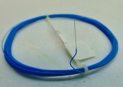 Mil Spec 25 feet solid 30 AWG Silver Plated Wire Wrap Kynar Made In USA SPC