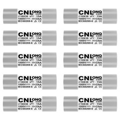 10 PCS gPV Solar PV Fuse Link 10A 1000V DC 10x38MM 33kA Breaking Capacity Box