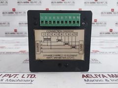 MECO-G 400/5A Watt/VAR Meter 3 Phase 3 Wire