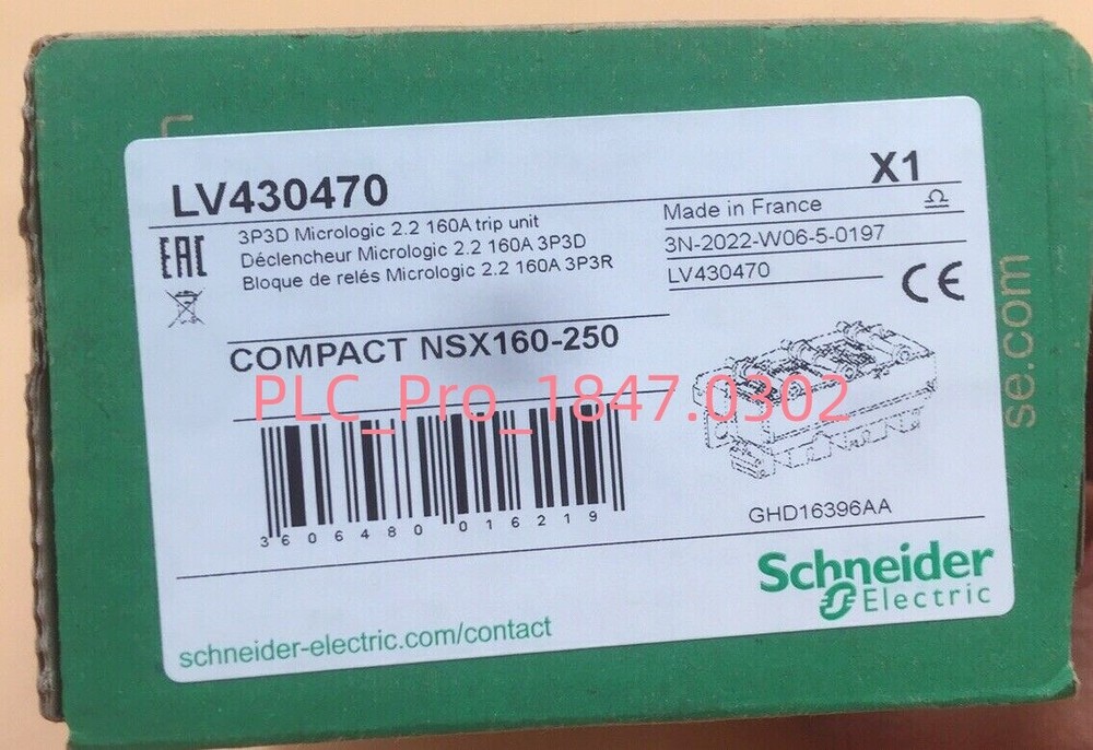 1PCS NEW Schneider Electric LV430470 Trip unit Micrologic Fast Shipping