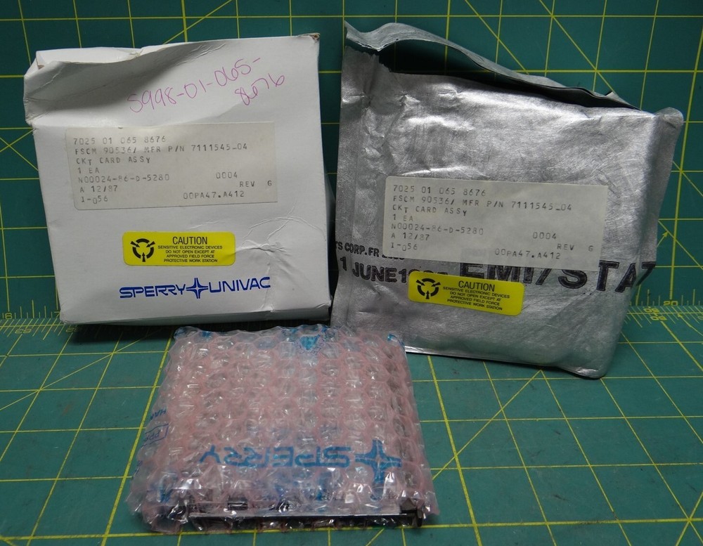 Circuit Card Assembly PN: 7111545-04, NSN: 5998-01-065-8676