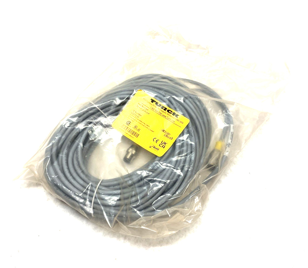 Turck RK 4.4T-20-RS 4.4T Eurofast Double Ended Cordset 4-Pin M12, U2172-21