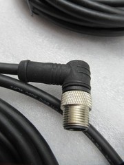Lot of 4- JVL M12 Connection 5m Power Cable WI1000-M12M8T05N (Expedited Shipp)