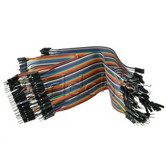 3Pcs 40 Root Dupont Wire Male to Male + Male to Female + Female to Female 20CM