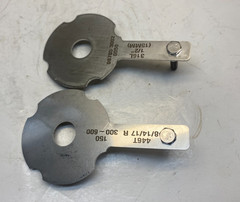 (Qty 2) ROSEDALE 1/2″ Grounding Rings (08705-3002 0050, 300-600, 446T) 316L