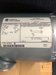GAST vacuum pump 0523-101Q-G21DX 220-250 Volts 50Hz.