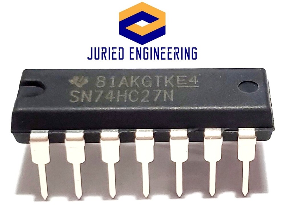 10PCS SN74HC27N 74HC27 Triple 3-Input Positive-NOR Gates IC