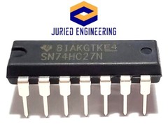 10PCS SN74HC27N 74HC27 Triple 3-Input Positive-NOR Gates IC