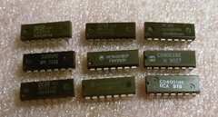 4000 & MC14 Series CMOS Logic Gates – Plastic & Ceramic – Lots & Singles – NEW