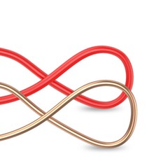 Single Core Wire Pure Copper Electronic Wire PVC Flexible Wire 0.3/0.5/0.75mm²