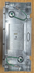 HUBBELL 3SFBSS 3 SERVICE STAMPED STEEL FLOOR BOX WITH PLATES **NEW IN BOX**