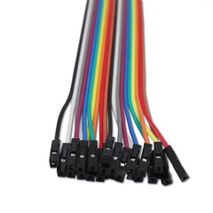 Jumper Wire Dupont Line Female to Female Arduino Breadboard PIC AVR 20pcs 20cm