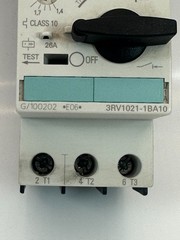 Siemens Sirius 3RV1021-1BA10 Manual Motor Starter – Used in Great Condition