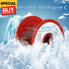 26 Gauge Silicone Wire Spool Red and Black Each 50ft 2 Separate Wires Flexible 2