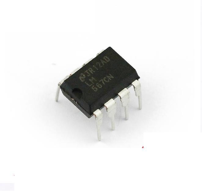 20 PCS IC LM567CN LM567 567 NSC DIP8 IC TONE DECODER NEW