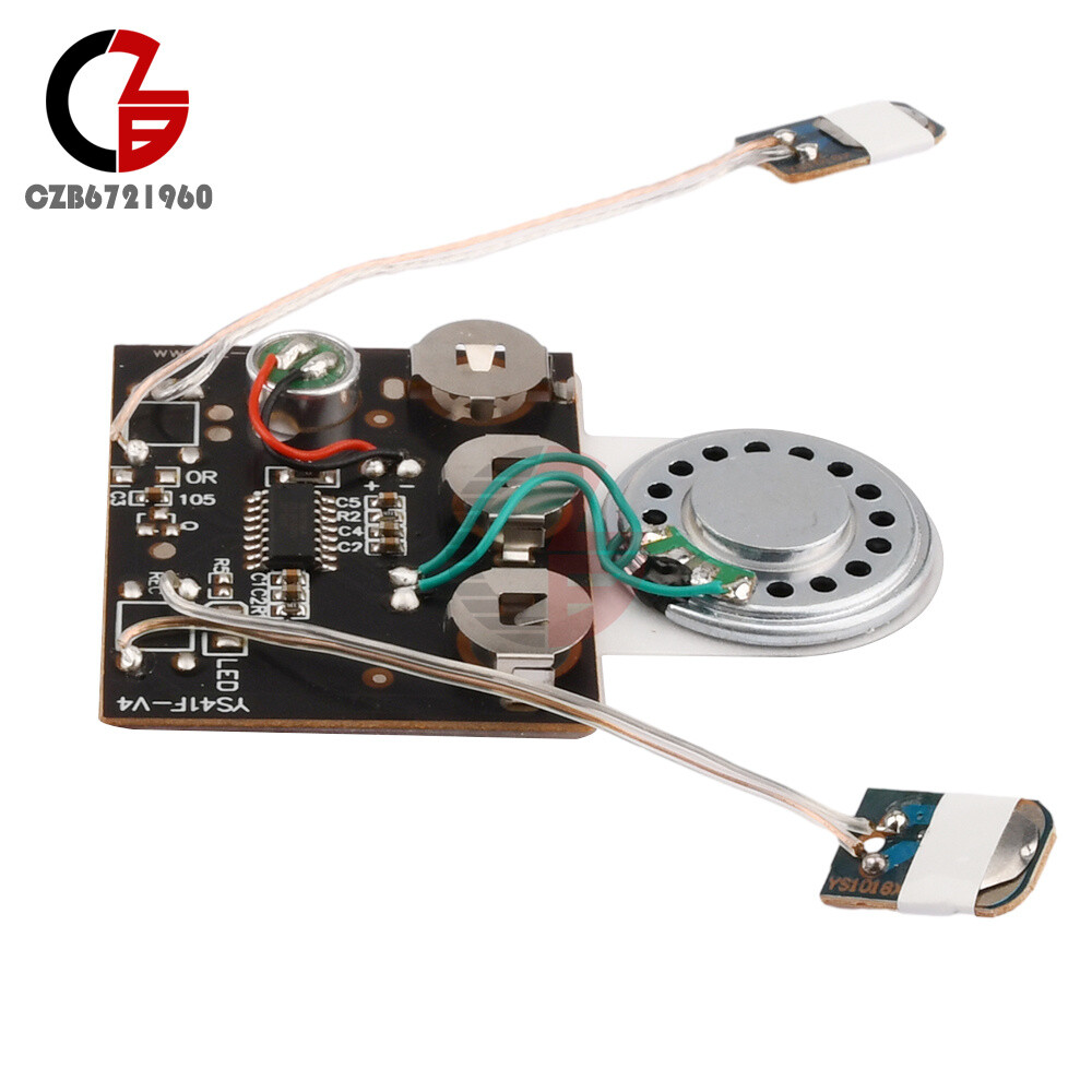 1-5PCS 30s Recordable Music Sound Voice Module for DIY Card Music Box w/ Speaker