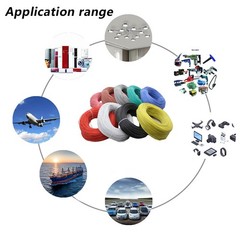 Flexible Silicone Wire Cable UL3239 14AWG to 30AWG Tinned Copper Multi-Colour