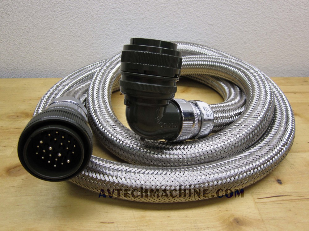 Fanuc Servo 4th Axis Power Cable Length 7′ E91F2412H0070