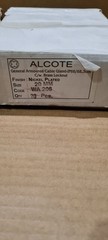 20 ALCO Alcote CW CABLE GLAND Silicon Sealing, Armoured Nickel Plated Brass 20mm