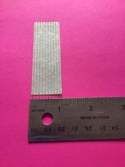 ( Lot Of 2 ) Flexible Flat Ribbon Cable 10 Way (wire) Jumper Cable