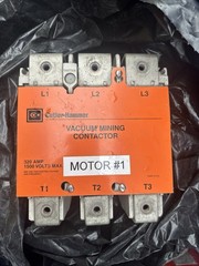 Cutler-Hammer Vacuum Mining Contactor 320 Amps 1500v