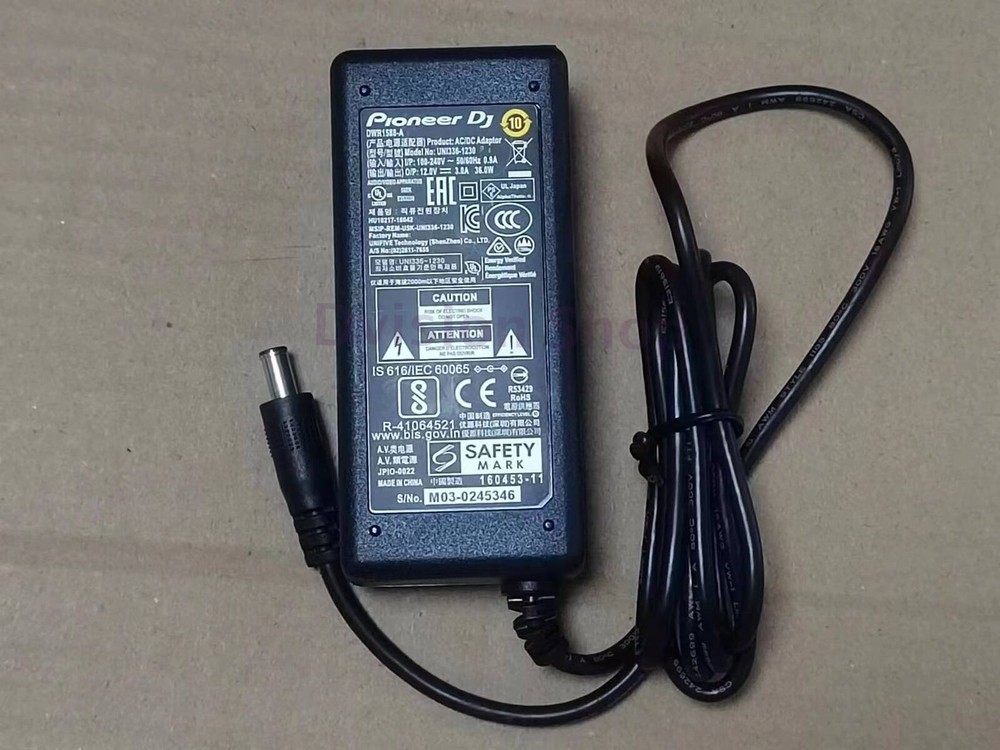1X for Controller DDJ-1000 XDJ-800 DDJ-1000SRT Charger- 12V AC Adapter #A