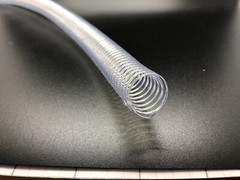 Aviation Highly Flexible Clear Teflon Convoluted Tubing .625″, P/N M81914/3-1007