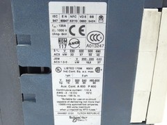 Telemecanique Schneider Electric LC1-D80 LP1-D8011 Contactor 3P 125A LA4
