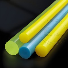 PU Polyurethane Solid Round Rod Bar Stick Ø 3mm-100mm Elastic Buffer 75A-80A