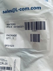 Waters Shielded Patch Cable 25 ft. 441000371 – TRD855CR-25