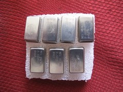 vintage NEL Gold Lot of 7 Chips