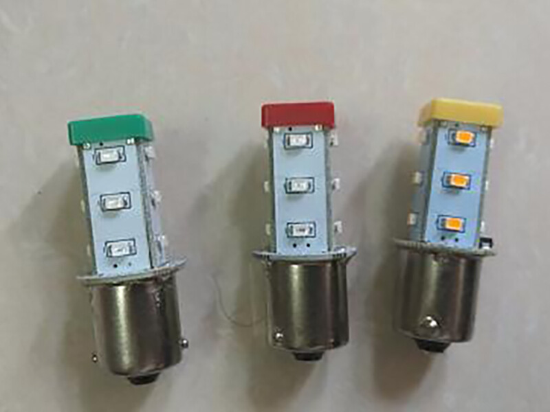 1PCS NEW For TEND Warning light LED S15-L57G 24V S15-L57O 24VS15-L57R 24V