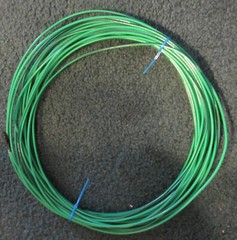 50 FooT of 12 awg Cerrowire Green Solid Thermo Copper Wire 12# TW 600v 12ga