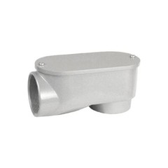 GARVIN SLB125, LB-Style Conduit Body w/Cover and Gasket, 1-1/4 in, 1 pc