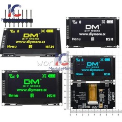 Blue/Green/Yellow/White 2.42″ inch OLED Display SSD1309 128×64 SPI Serial Port