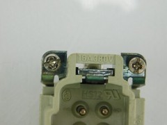 Harting connector 16A GZS 380V HS12 250V ** 3 pieces **