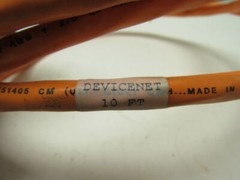 DEVICENET 10FT 5 Pin Male/Female Control Bus Cable 2/C 16AWG+ 2C22 AWG