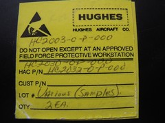vintage HUGHES Samples Microprocessor Chip Lot of 4 – Unused