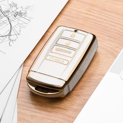 Soft TPU Key Fob Cover Case Protector for Acura MDX RDX RLX ILX TLX 2018-2023 Mo