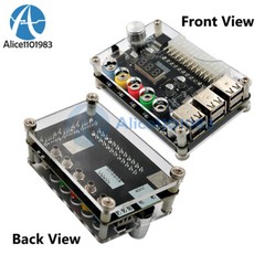 24Pin ATX Power Supply Breakout Board Adapter Connector Adjustable Voltage