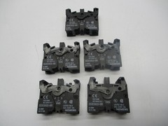SIEMENS 3SB3403-0B CONTACT MODULE LOT OF 5 NSNP