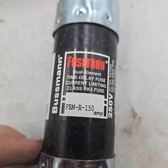 NEW BUSSMANN FRN-R 150 DUAL ELEMENT FUSE 150A 250V