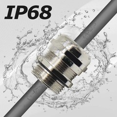 IP68 WATERPROOF CABLE GLAND STAINLESS COMPRESSION JUNCTION M8 – 100 ¦ PG7 – PG63