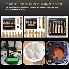 7X Soldering Tips/Heat Set Insert Tips – general, M2-m8 New Edition 8