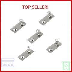 Heyiarbeit 20Pcs Battery Springs AA Metal Contact Plate Replacement Positive to